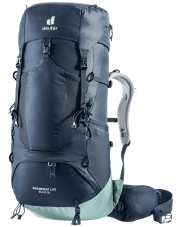 Plecak damski Deuter AIRCONTACT LITE 35+10  black / grape