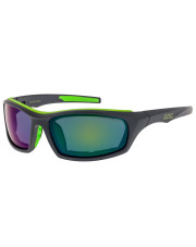 Okulary Gog E371-2P KOVER matt grey/green mirror (cat.3)