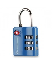 Kłódka bagażowa Lifeventure TSA Combi Lock blue