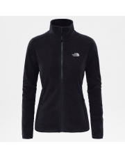 Polar damski The North Face 100 GLACIER FULL ZIP black