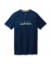 Koszulka Smartwool Merino Sport 150 Camping With Friends  navy