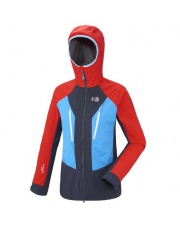 Kurtka Millet LD TRILOGY V ICON WDS saphire/rouge