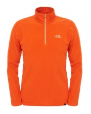 Bluza TNF M 100 GLACIER 1/4 ZIP NEW  orange