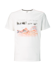 Koszulka Jack Wolfskin MOSSBURN OC T-SHIRT M white rush