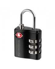 Kłódka bagażowa Lifeventure TSA Combi Lock black