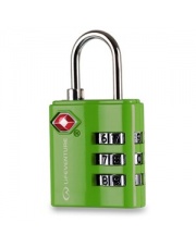 Kłódka bagażowa Lifeventure TSA Combi Lock green